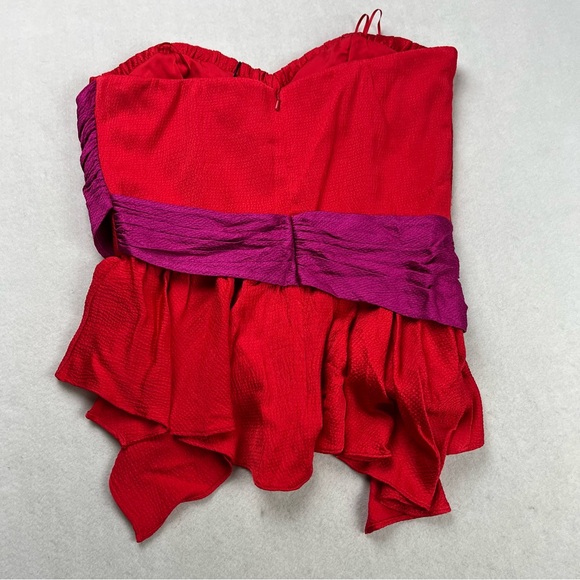 AMUR Matilda Color Block Strapless Bustier Size 10 NWT $348 - Picture 7 of 8